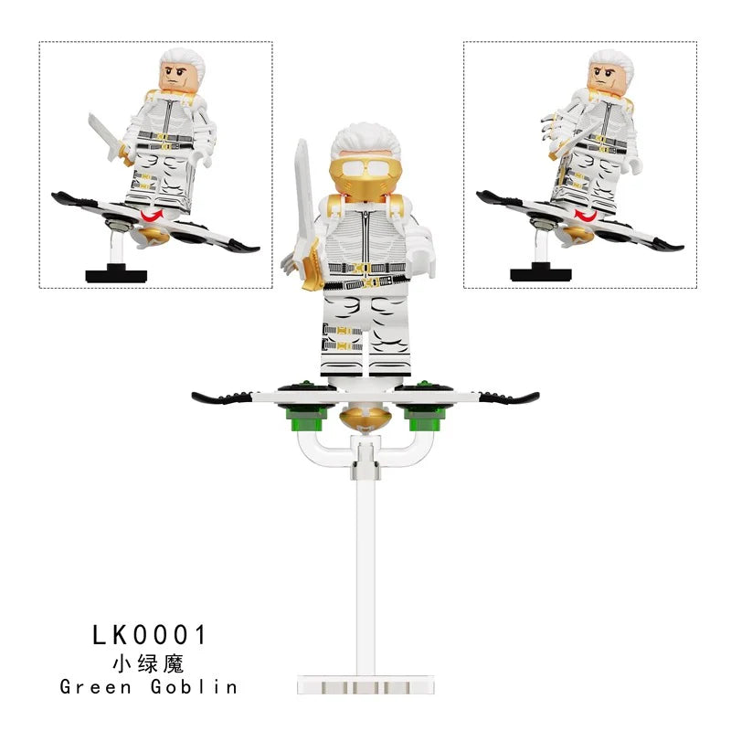 LK0001-0002 superhero Series Green Goblin Minifigures