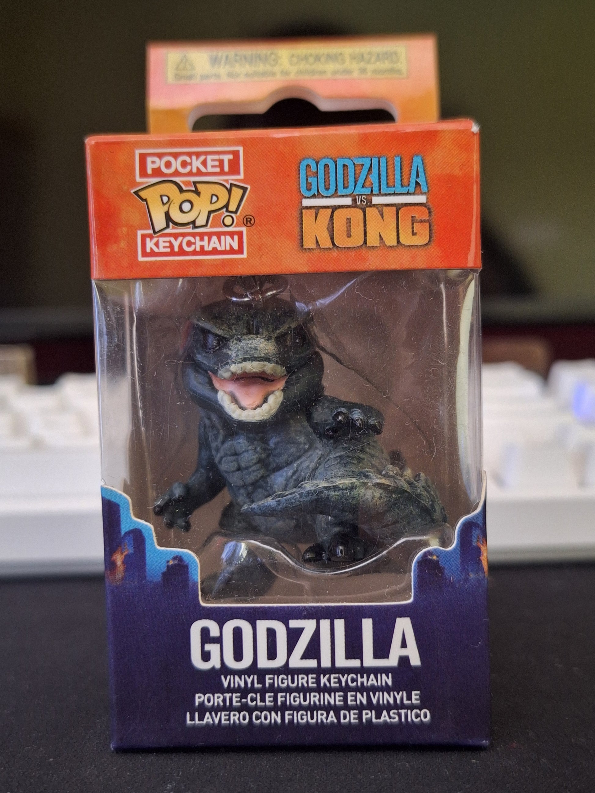 Pocket Pop keychain Godzilla KO
