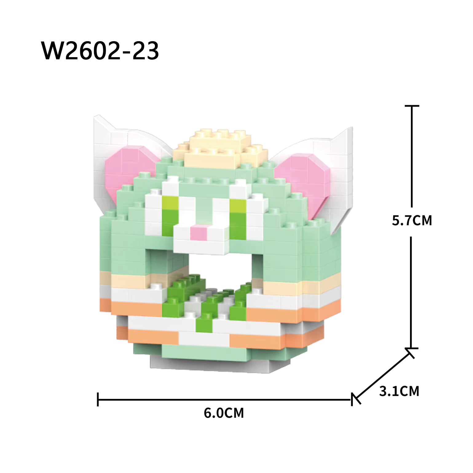 Cute Micro Blocks 50+ Different Styles