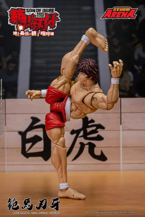 Storm Collectibles Storm Arena Baki Hanma 1/12 Action Figure