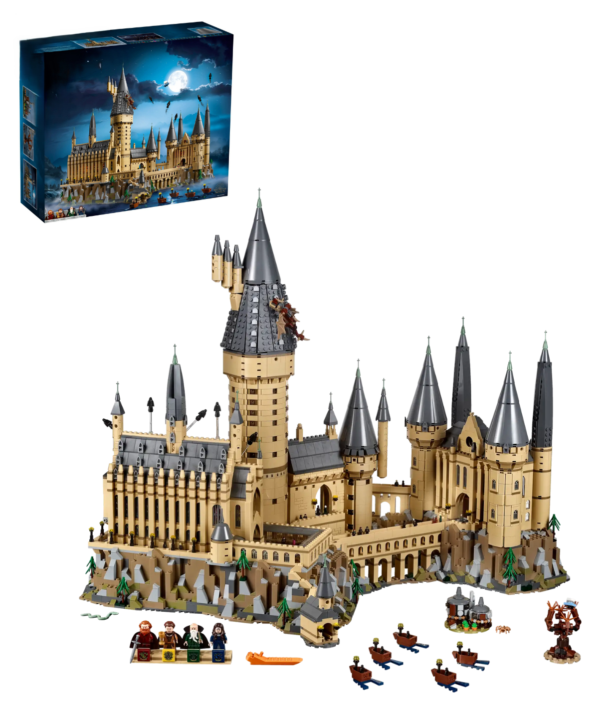 MOC Set No. 71043 Hogwarts Castle (Total Pieces - 6020)