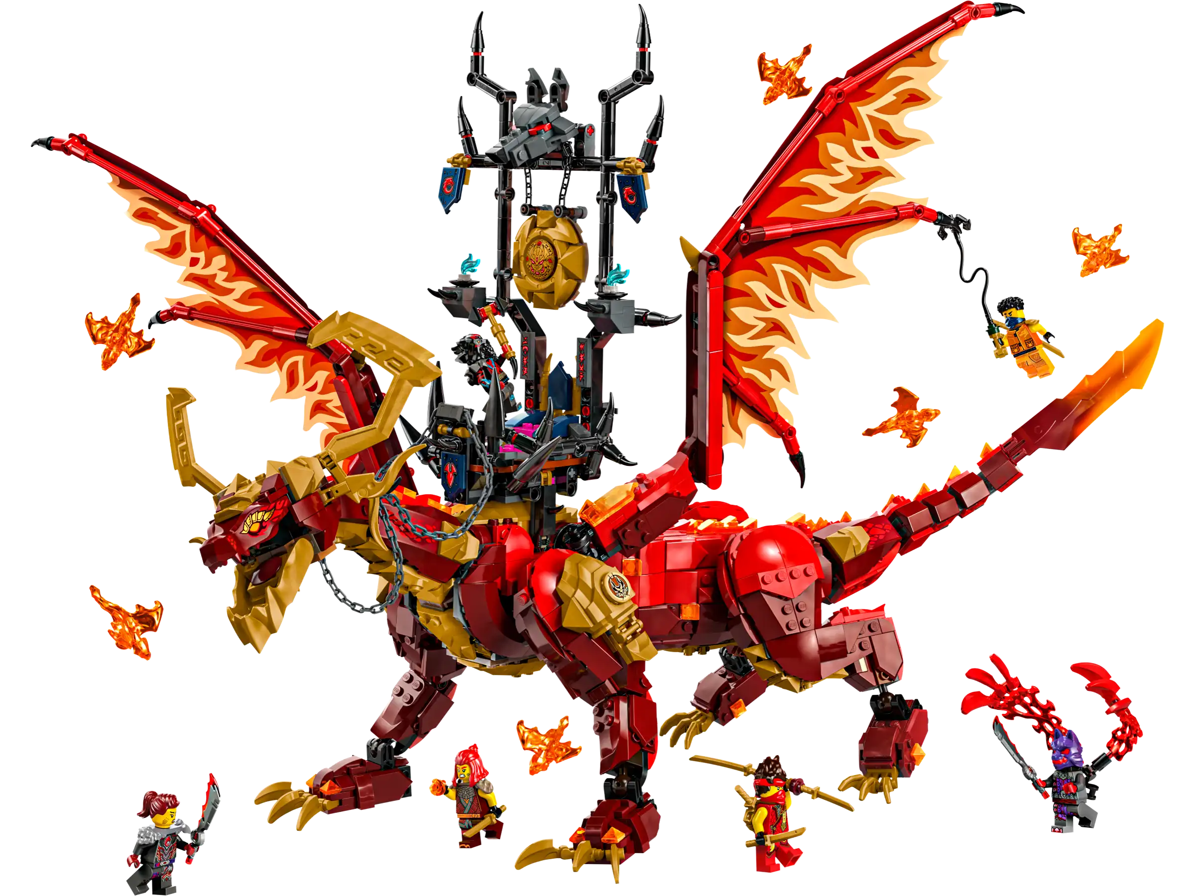 Ninjago Source Dragon of Motion MOC Set No. 75413 (1716 Pieces