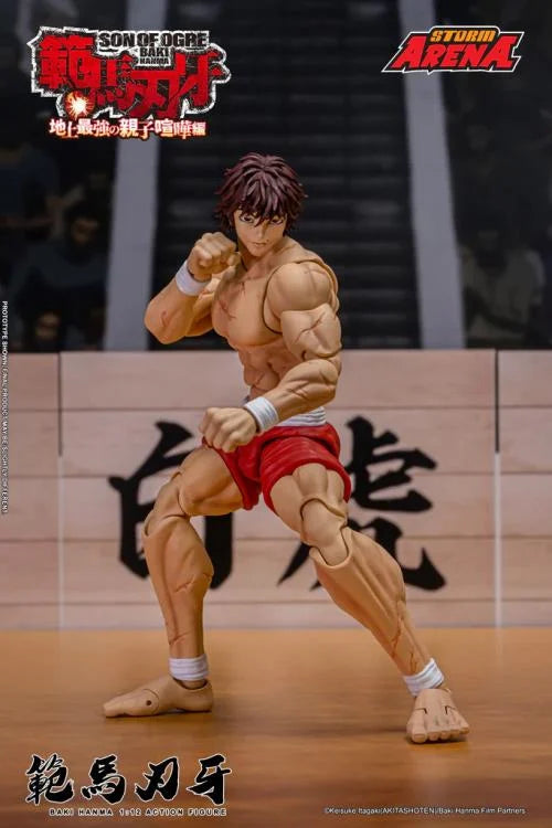 Storm Collectibles Storm Arena Baki Hanma 1/12 Action Figure
