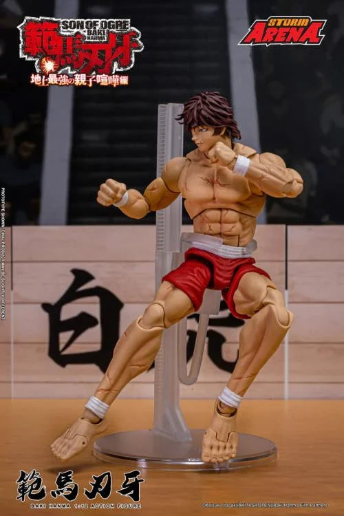 Storm Collectibles Storm Arena Baki Hanma 1/12 Action Figure