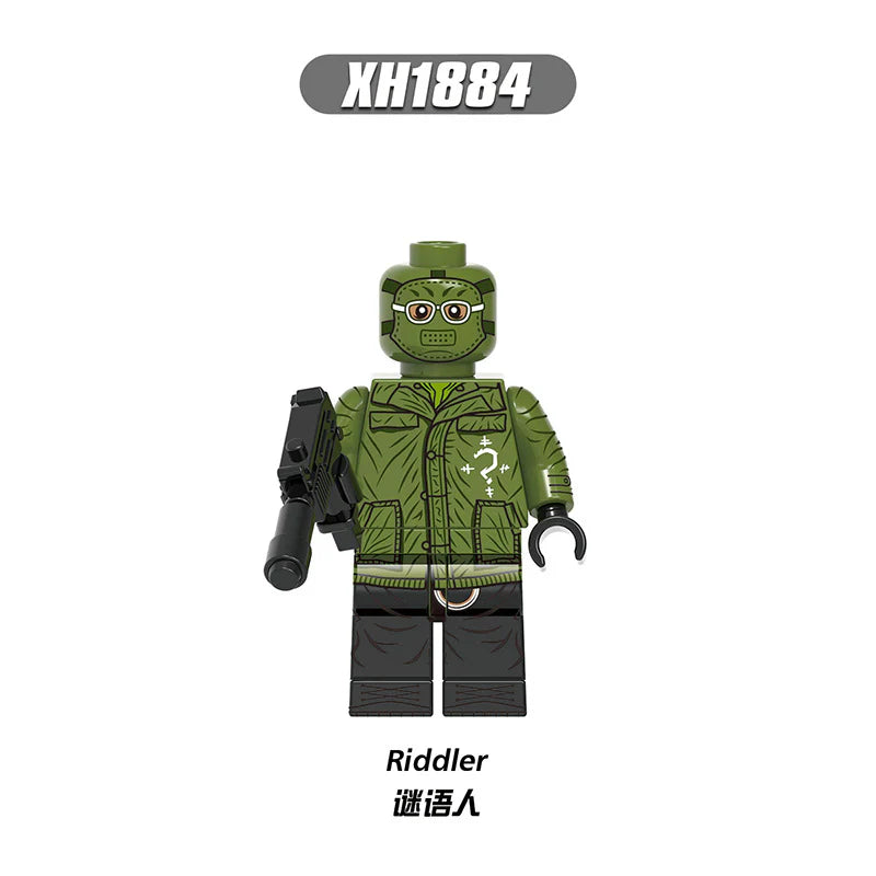 Superhero Batman Riddler Penguin Catwoman X0334 Minifigures