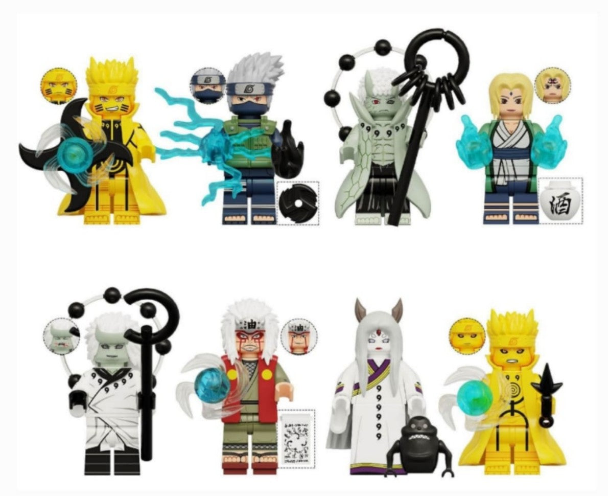 Naruto Minifigures Set 4 – Darkie's Collectibles