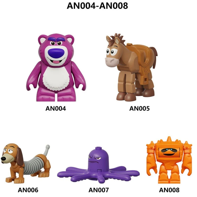 AN004-AN008 Toy Story Minifigures