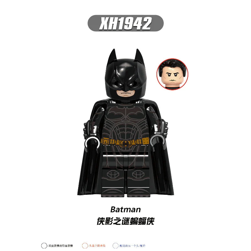 X0341 Superhero Series Batman Joker Catwoman Nightwing Alfred Butler Minifigures