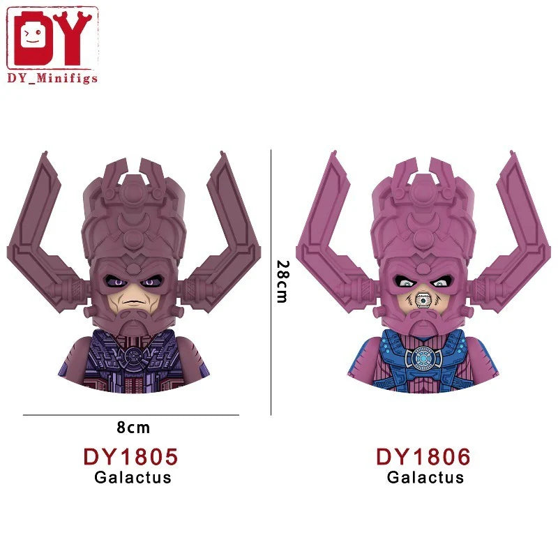DY1805-1806 Fantastic Four Series Galactus large Minifigures (28cm Tall)