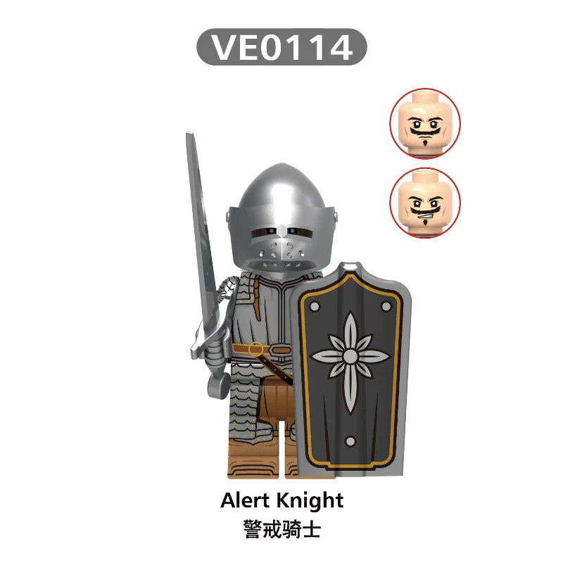 V1002 Medieval Soldier Series Minifigures