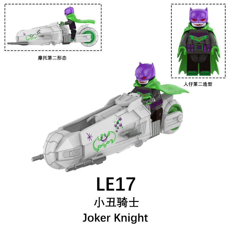 LE13-15 Hell Batman & Bat Motorcycle series Minifigures