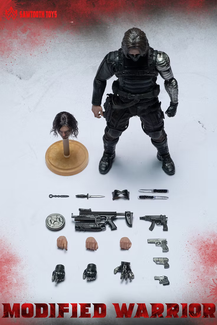 Sawtooth Modified Warrior 1/12 Scale Action Figure