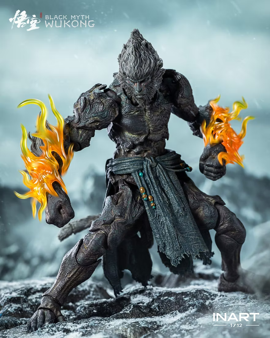 INART Black Myth: Wukong - Stone Monkey 1/12 Scale Action Figure