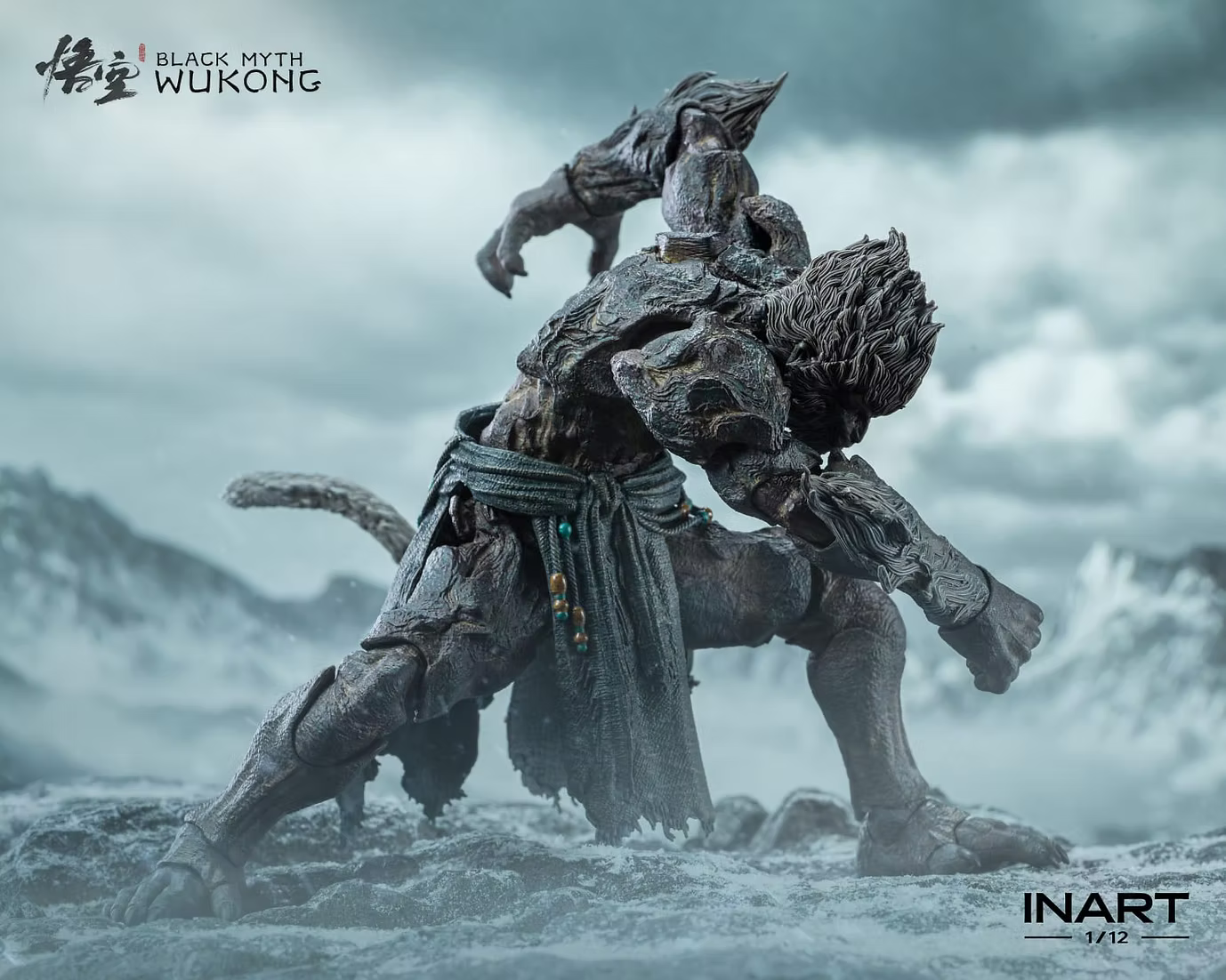 INART Black Myth: Wukong - Stone Monkey 1/12 Scale Action Figure