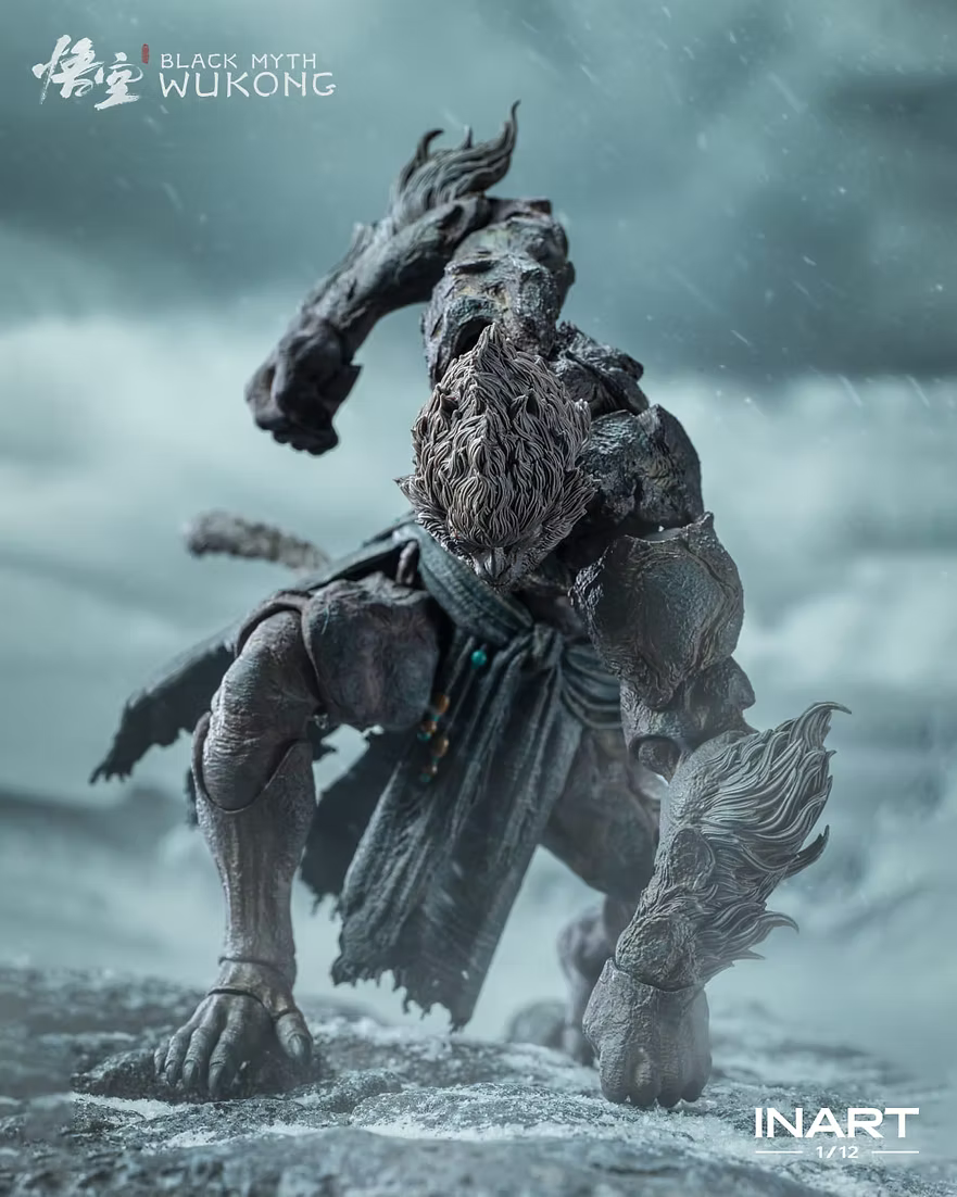 INART Black Myth: Wukong - Stone Monkey 1/12 Scale Action Figure