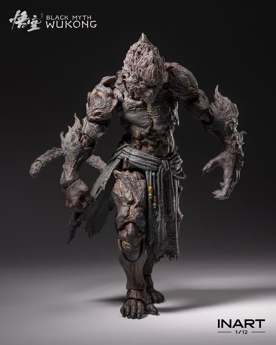 INART Black Myth: Wukong - Stone Monkey 1/12 Scale Action Figure