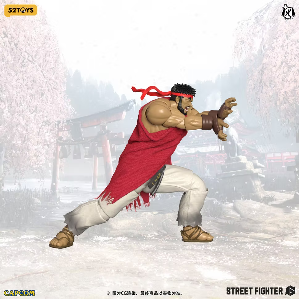 52Toys Street Fighter 6 Ryu 1/12 Scale Action Figure – Darkie's 52Toys Street Fighter 6 Ryu 1/12 Scale Action Figure – Darkie's