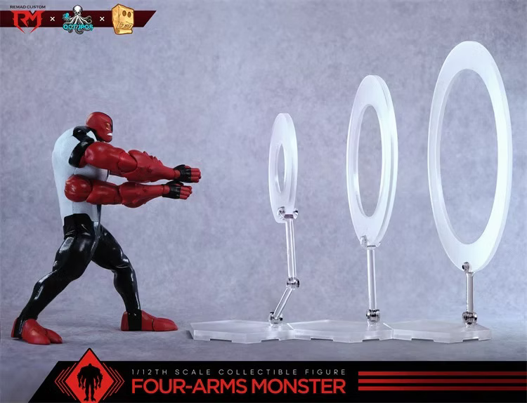 Remad Custom x Octopus Toy x Toy Mask 1/12 Heroes on the Dial - Four-Arms Monster (READ DESCRIPTION)
