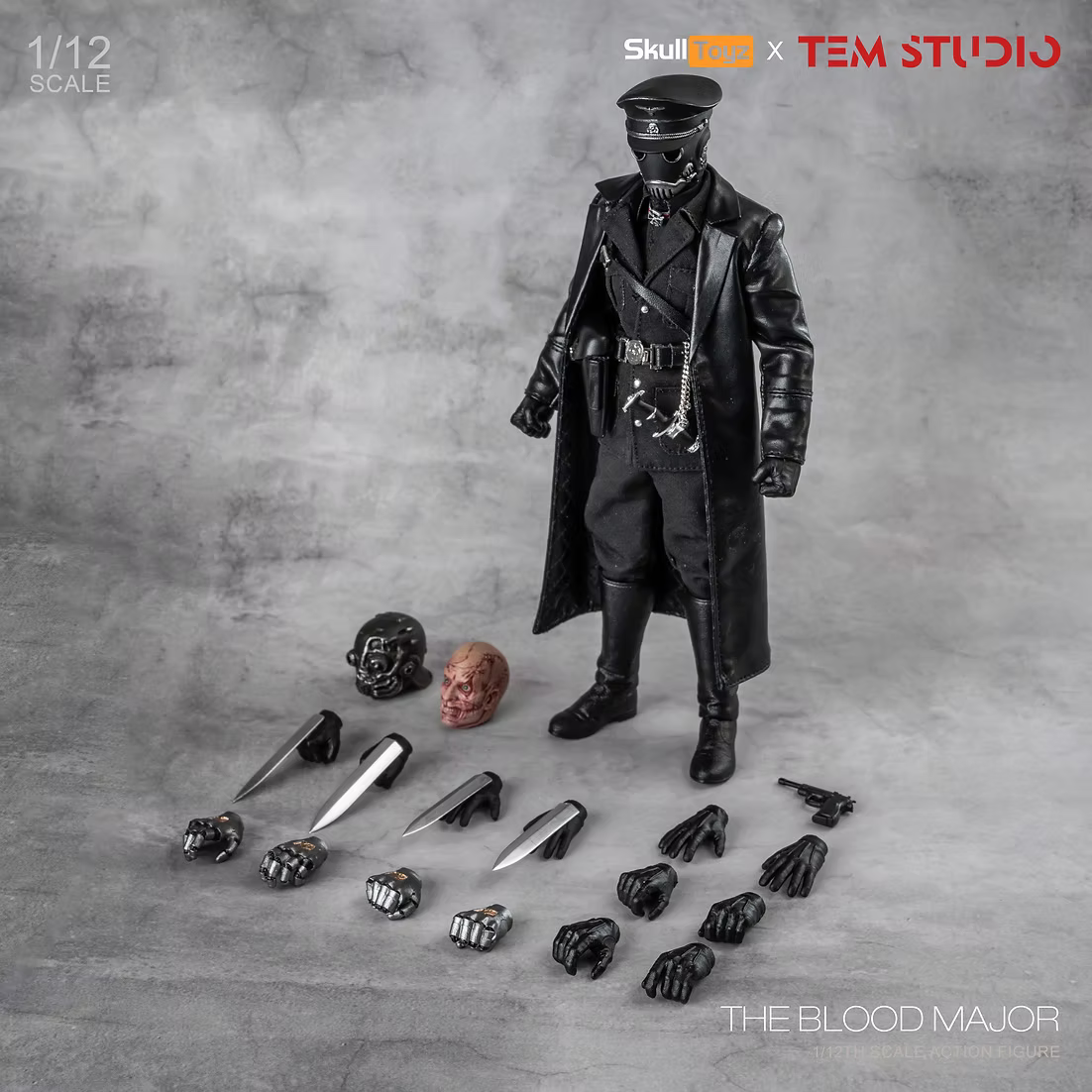 TEM Studio x Skull Toyz The Blood Major 1/12 Scale Action Figure