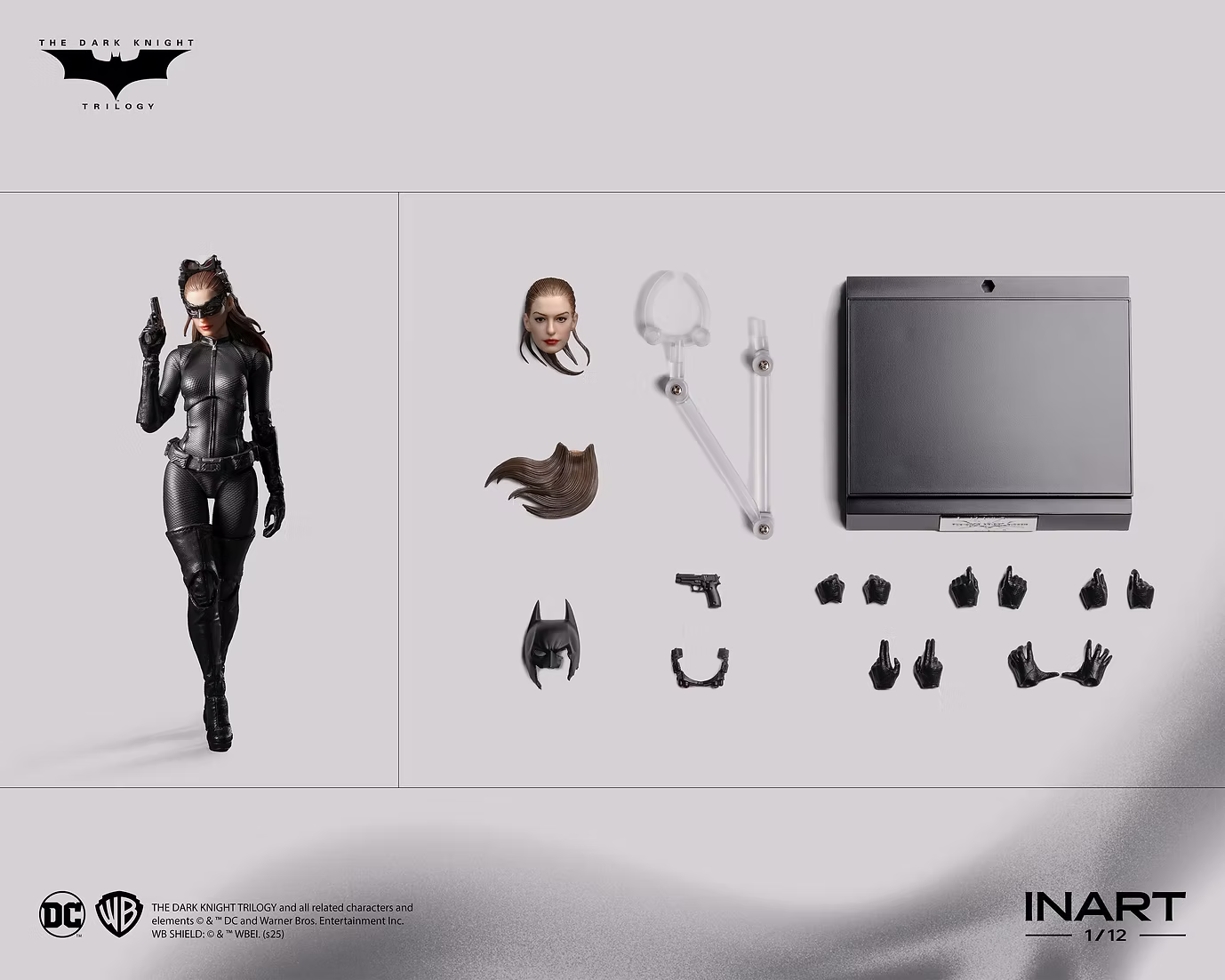 INART The Dark Knight Rises Catwoman 1/12 Scale Action Figure