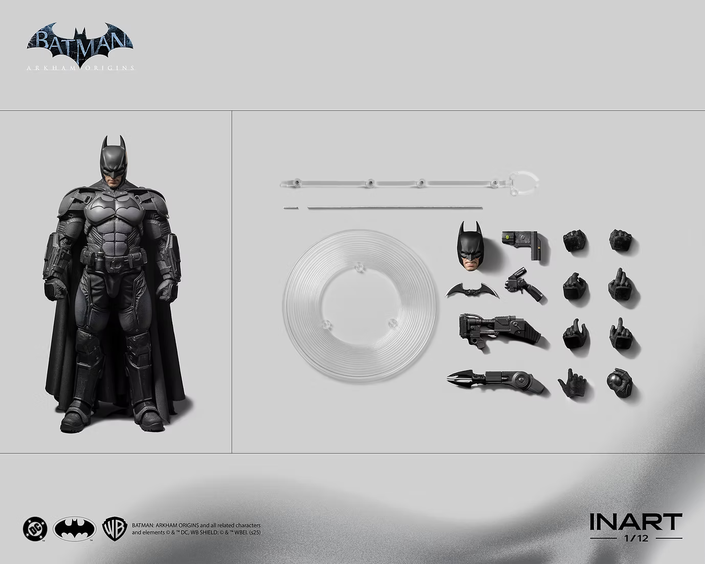 INART Batman (Batman: Arkham Origins) 1/12 Scale Action Figure