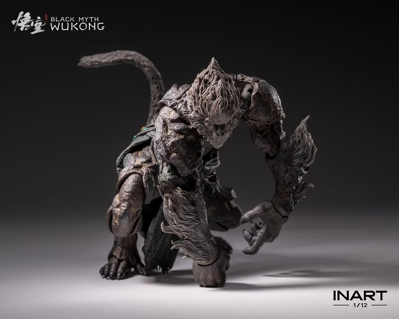 INART Black Myth: Wukong - Stone Monkey 1/12 Scale Action Figure