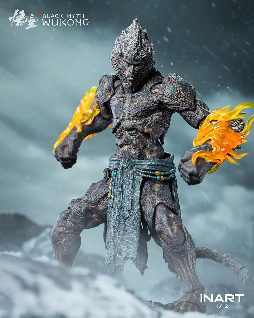 INART Black Myth: Wukong - Stone Monkey 1/12 Scale Action Figure