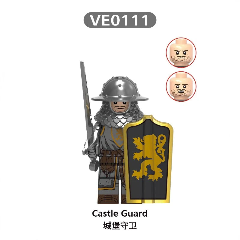 V1002 Medieval Soldier Series Minifigures