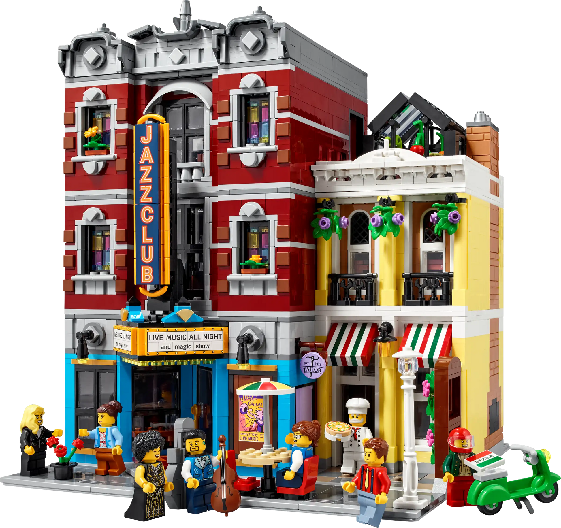 Jazz Club MOC Set No. 10312 (2899 Pieces)