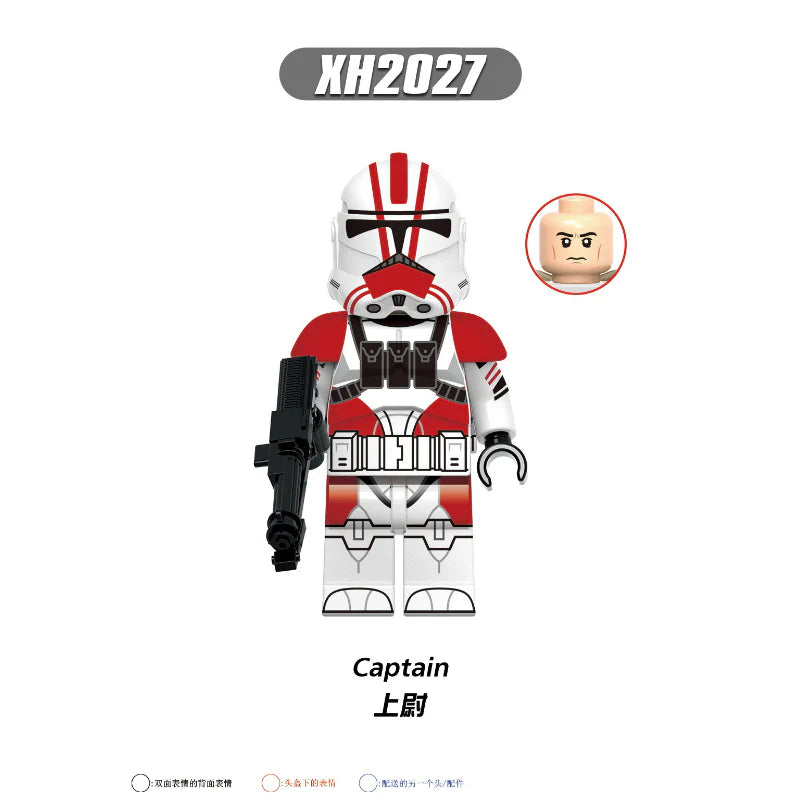 X0351 Star Wars Series Commander of the Clone Soldier Corps Minifigures
