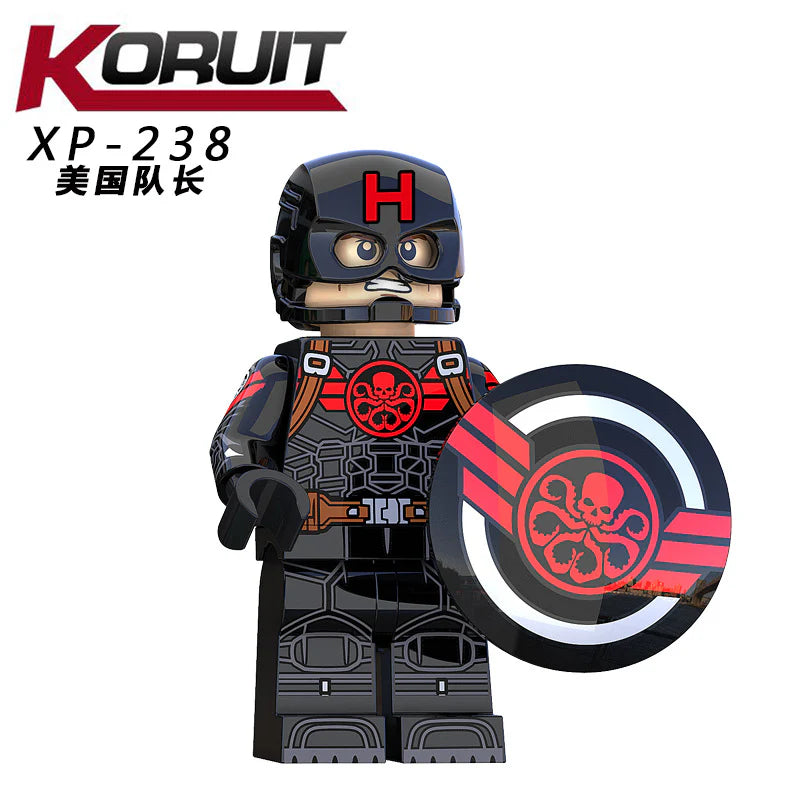 KT1031 Superheroes Captain America Minifigures