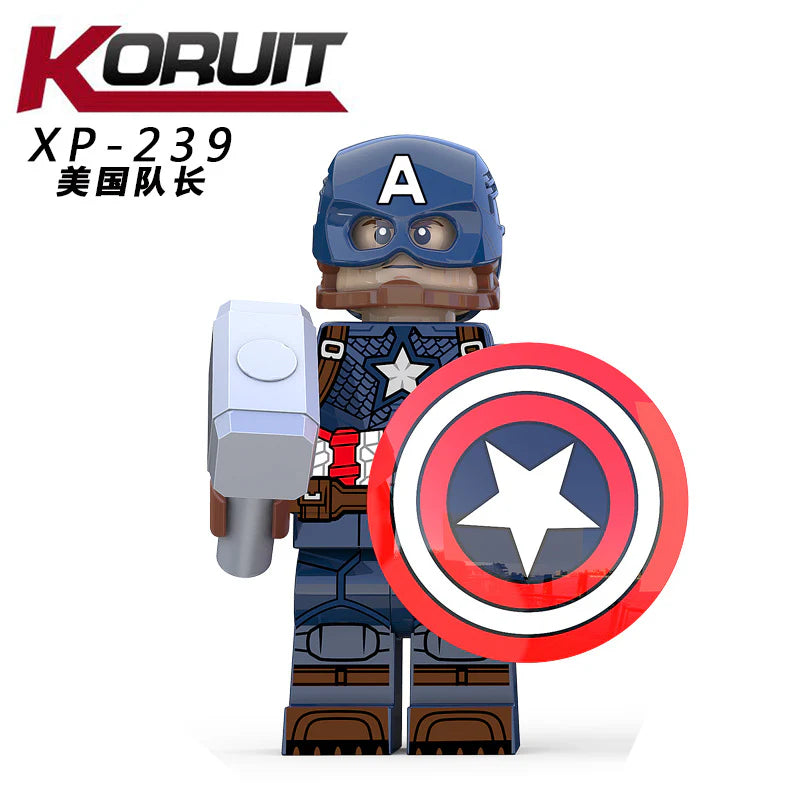KT1031 Superheroes Captain America Minifigures