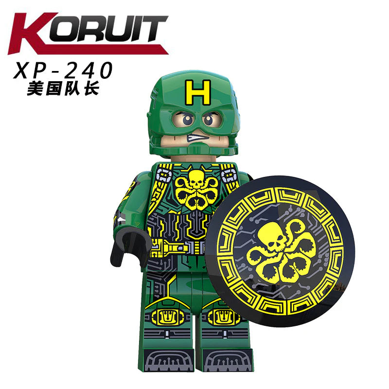 KT1031 Superheroes Captain America Minifigures