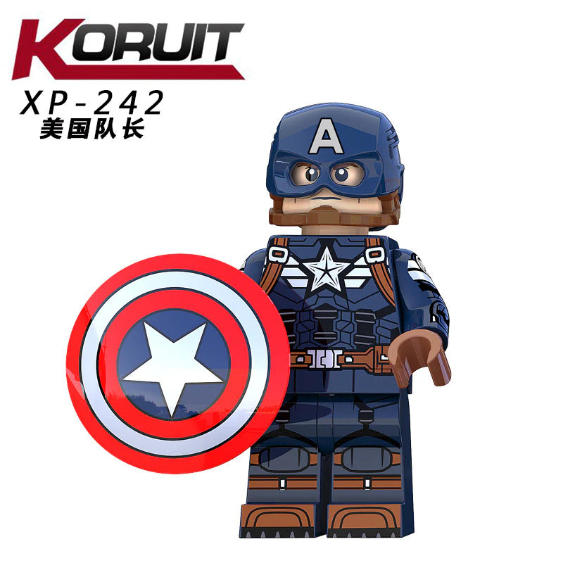 KT1031 Superheroes Captain America Minifigures