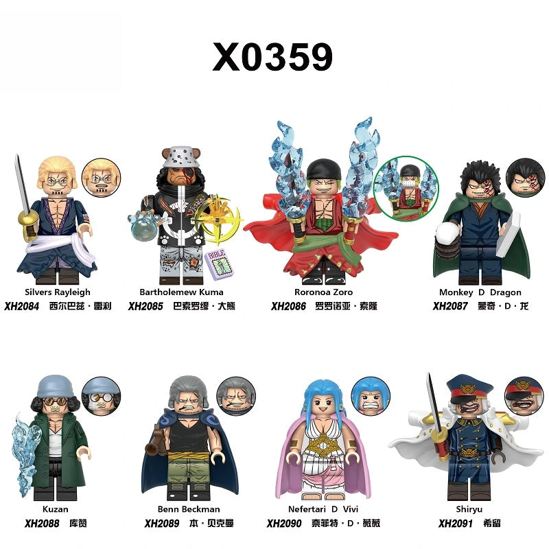X0359 One Piece Minifigures