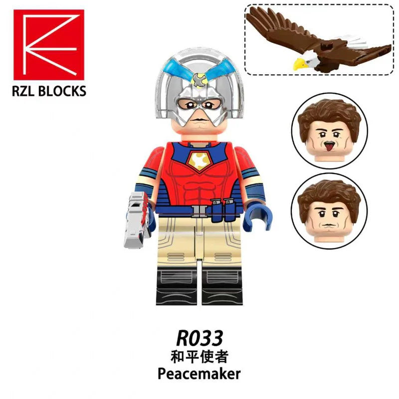RZL007 + RZL008 Suicide Squad Peacemaker Series Minifigures