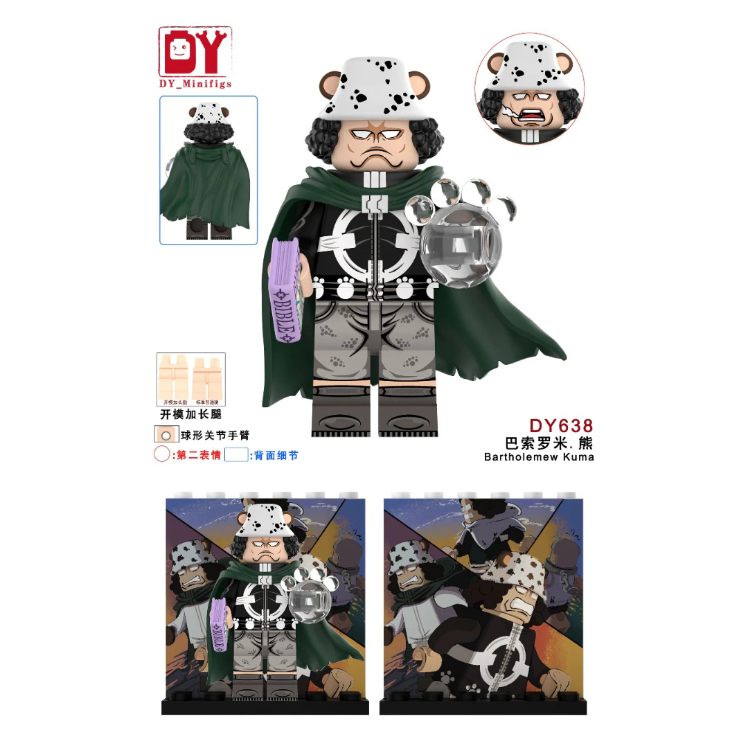 DY638-DY682 One Piece Minifigures