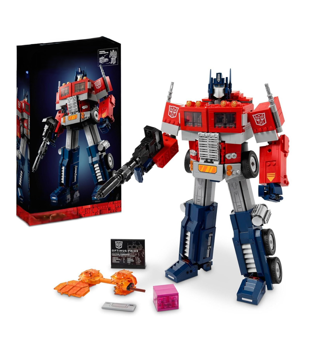 MOC Set No. 10302 Transformers - Optimus Prime (Total Pieces - 1508)