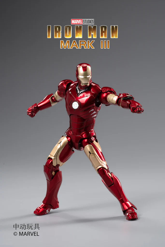 ZD Toys Iron Man MK 3 Action Figure 1/10 Scale