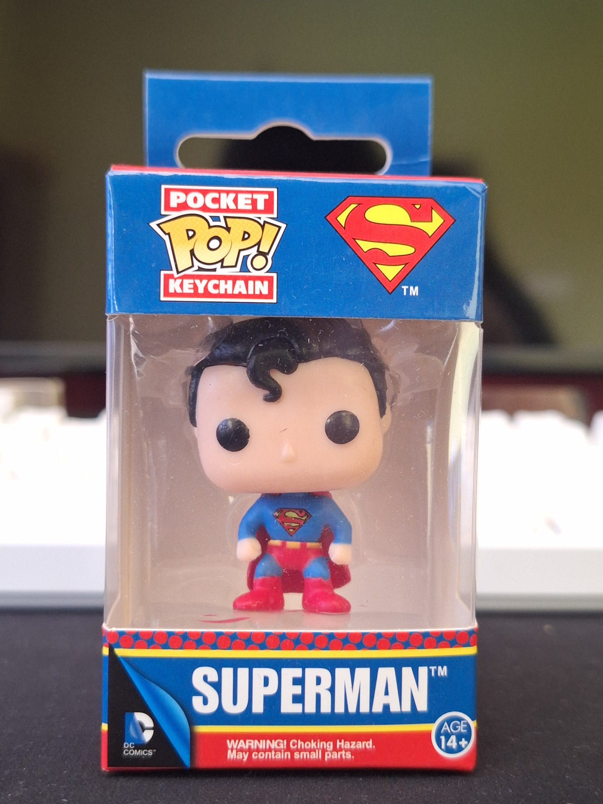 Pocket Pop keychain Superman KO