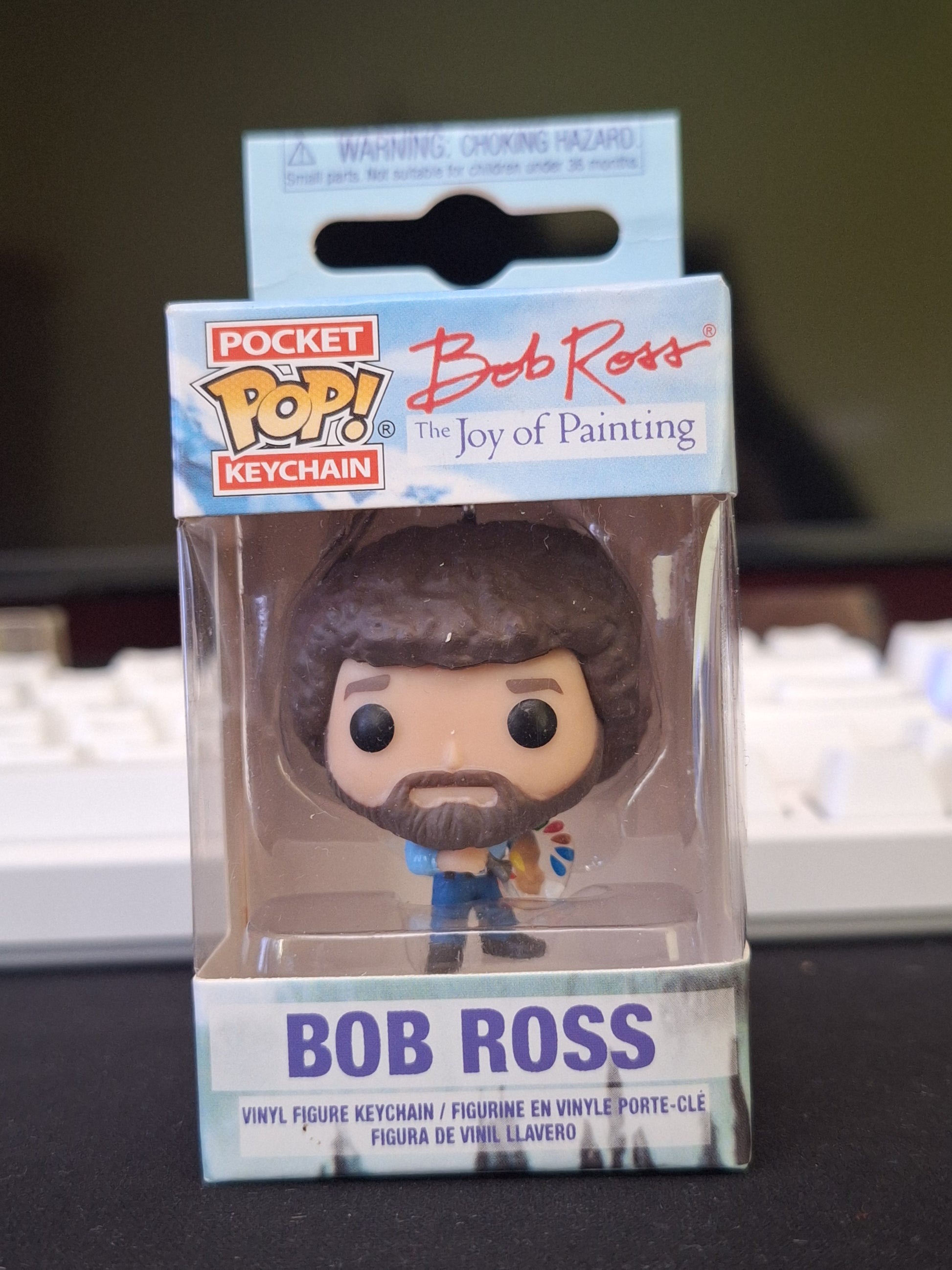 Pocket Pop keychain Bob Ross KO