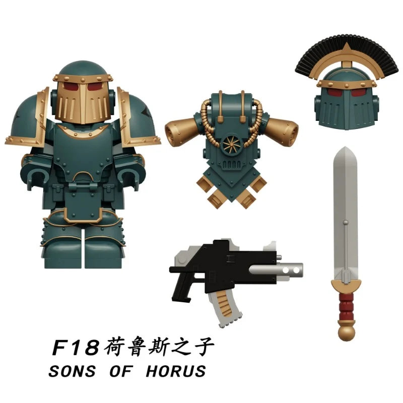 F16-18 Warhammer 40,000 Minifigures