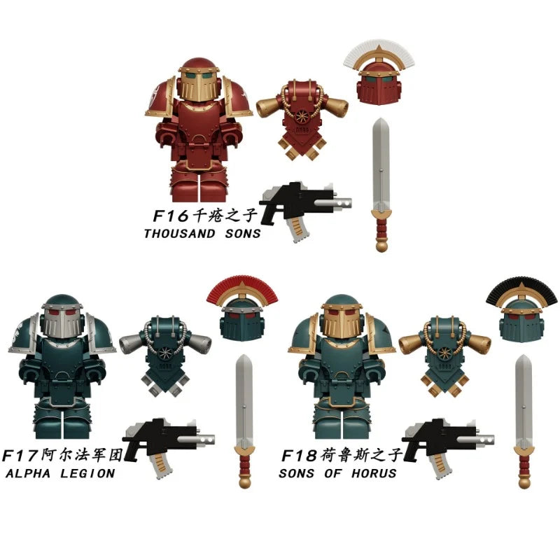 F16-18 Warhammer 40,000 Minifigures