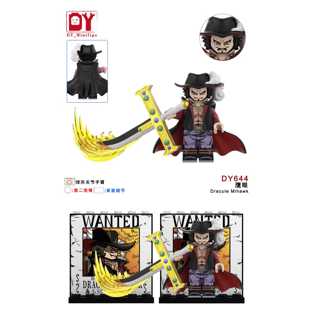 DY638-DY682 One Piece Minifigures