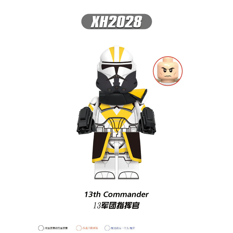 X0351 Star Wars Series Commander of the Clone Soldier Corps Minifigures