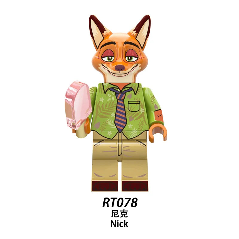 RT8012 Zootopia Series Minifigures