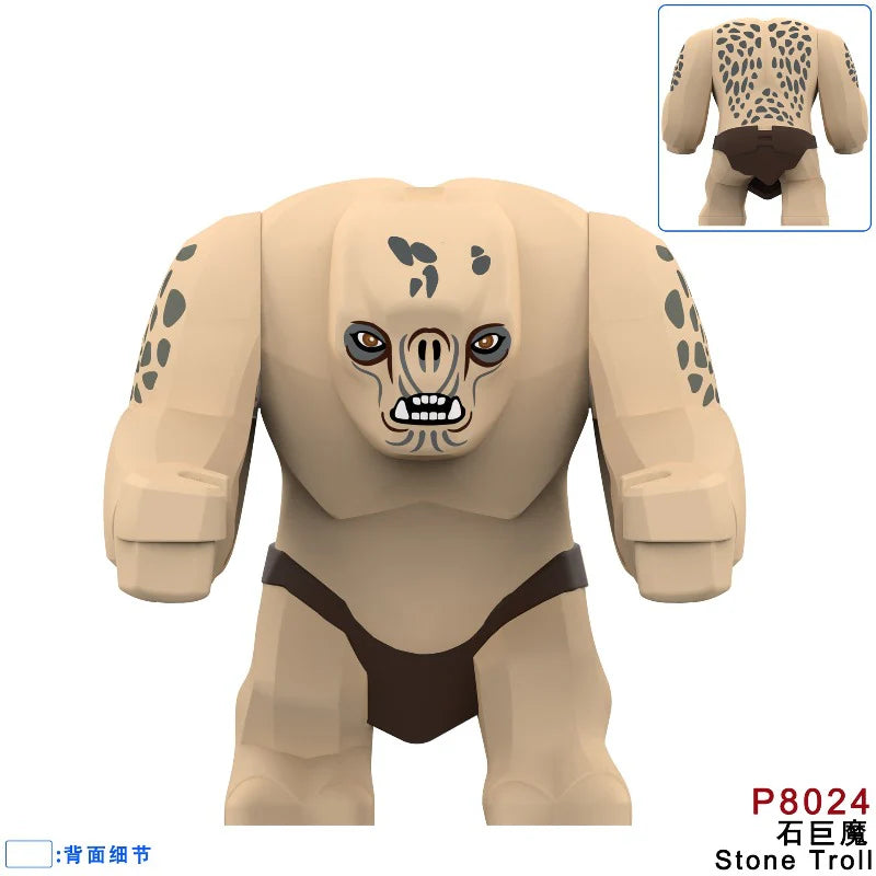 P8023-P8025 Lord of Rings Cave Troll Minifigure