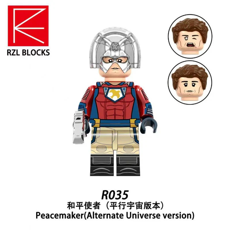 RZL007 + RZL008 Suicide Squad Peacemaker Series Minifigures