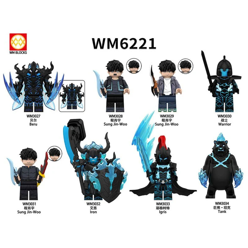 WM6221 Solo Leveling Series Minifigures