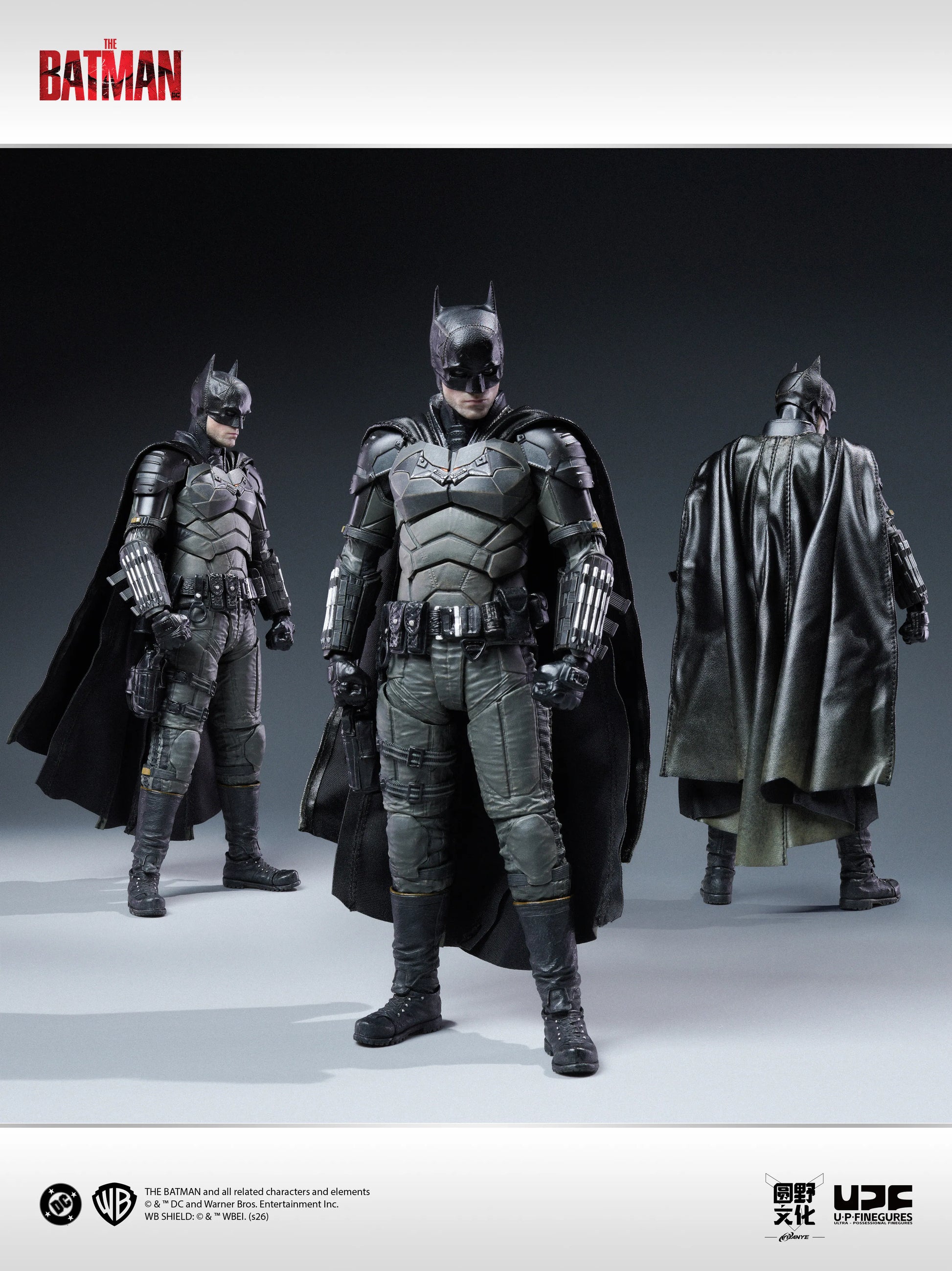 LPZZ The Batman (2022) Action Figure 1/12 Scale – Pre-Order (READ DESCRIPTION)